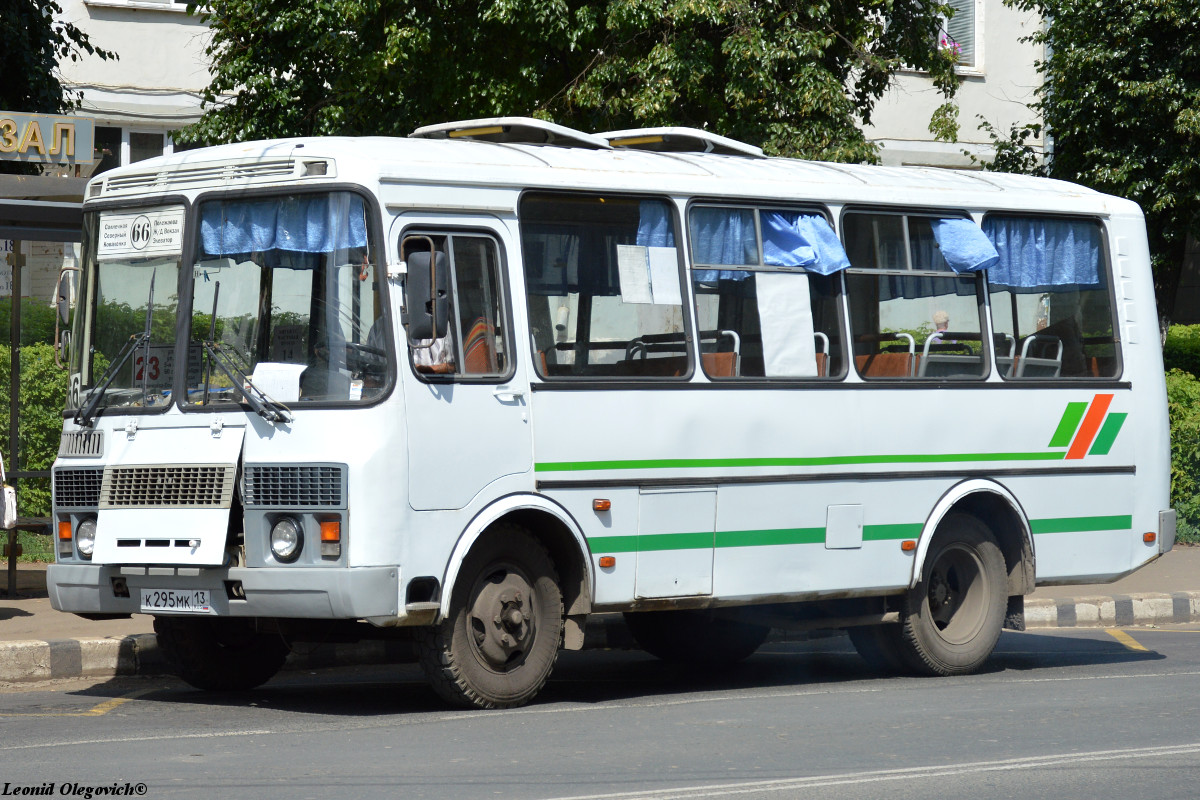 Мордовия, ПАЗ-32053 № К 295 МК 13