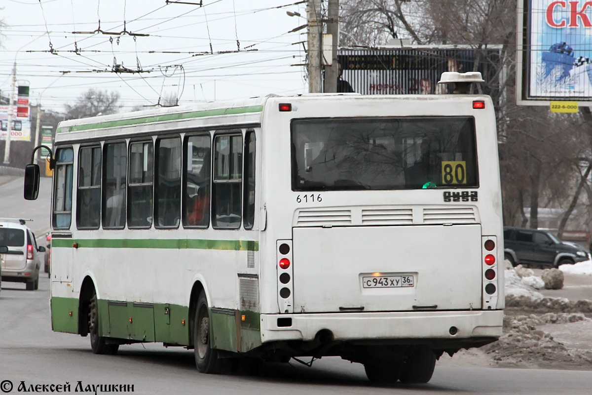 Воронежская область, ЛиАЗ-5256.25 № С 943 ХУ 36