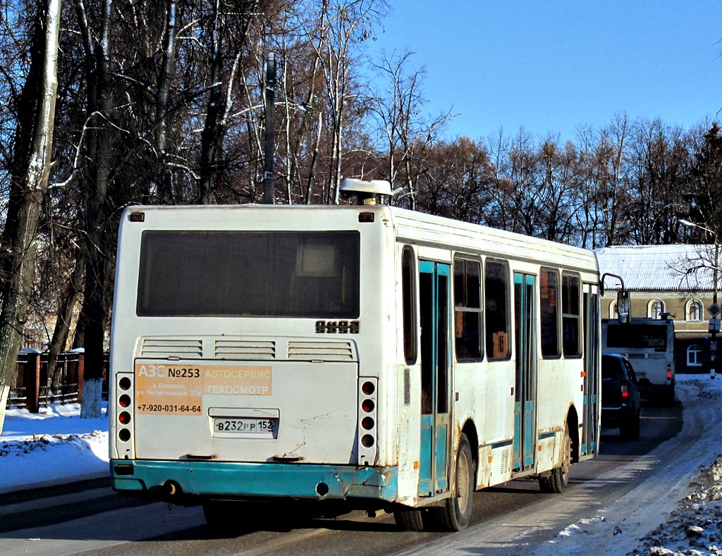 Ніжагародская вобласць, ЛиАЗ-5256.25 № В 232 РР 152