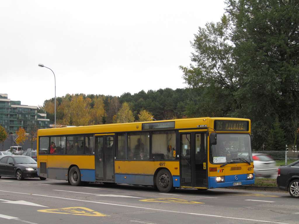 Lithuania, Mercedes-Benz O405N2 # 497