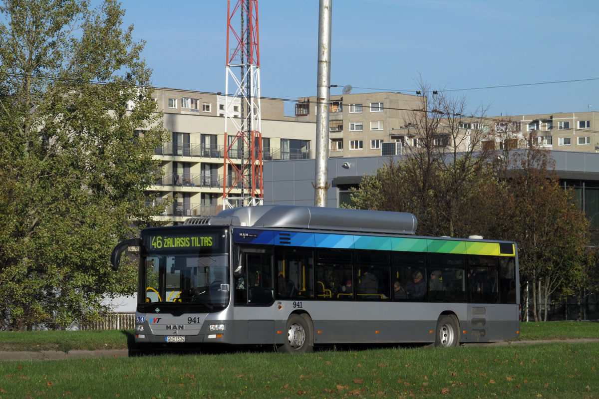 Lietuva, MAN A21 Lion's City NL273 CNG № 941