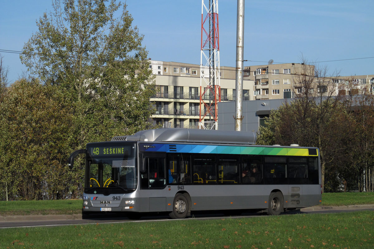 Литва, MAN A21 Lion's City NL273 CNG № 943