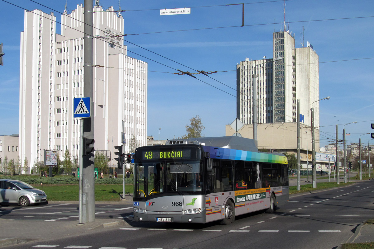 Литва, Solaris Urbino III 12 CNG № 968