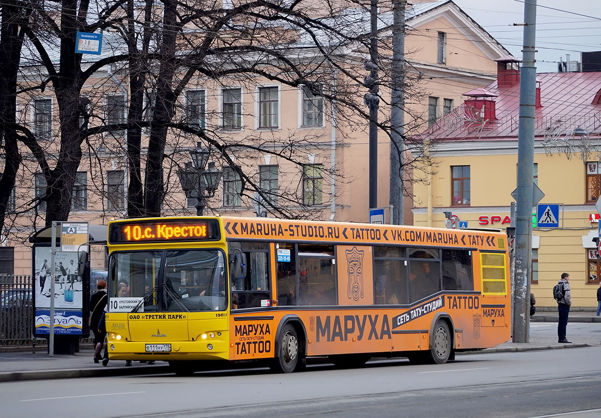 Санкт-Петербург, МАЗ-103.468 № В 111 НУ 178