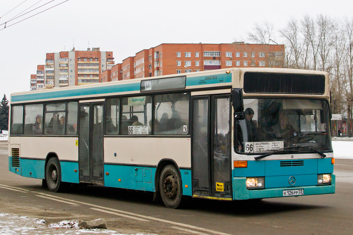 Penza region, Mercedes-Benz O405N # К 126 РР 33