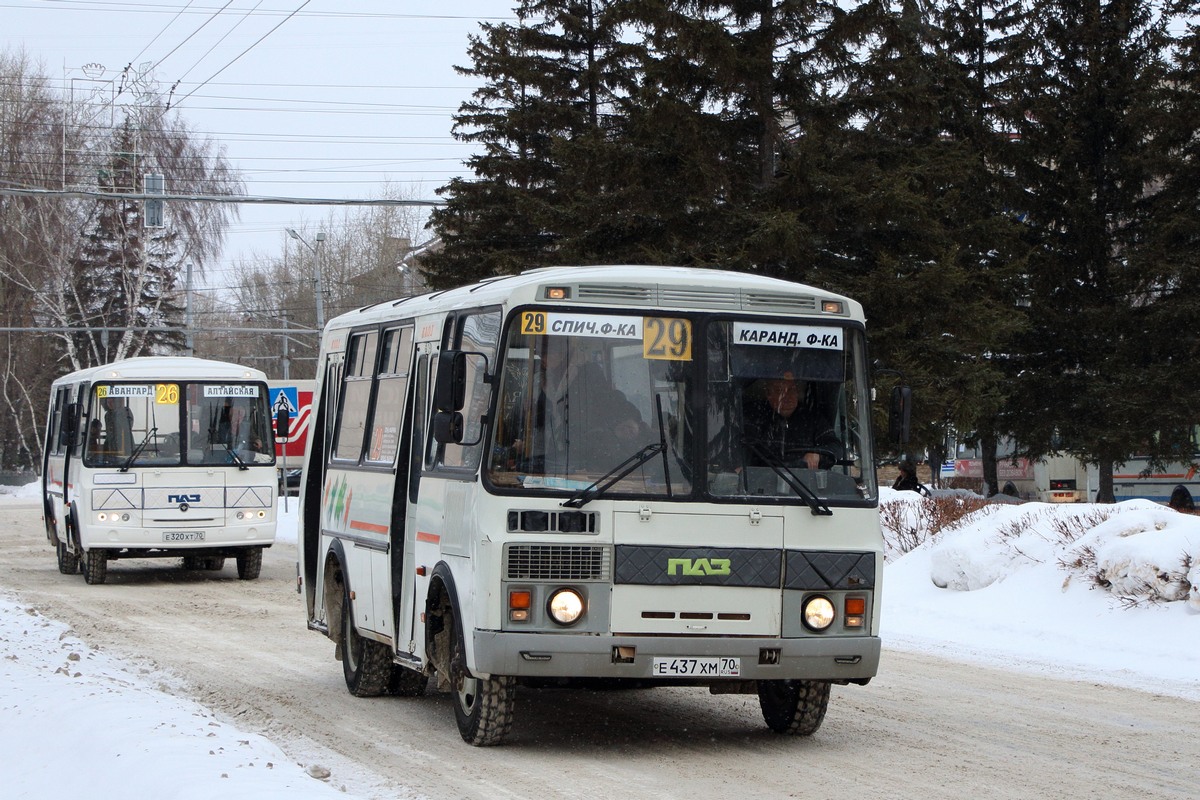 Томская область, ПАЗ-32054 № Е 437 ХМ 70