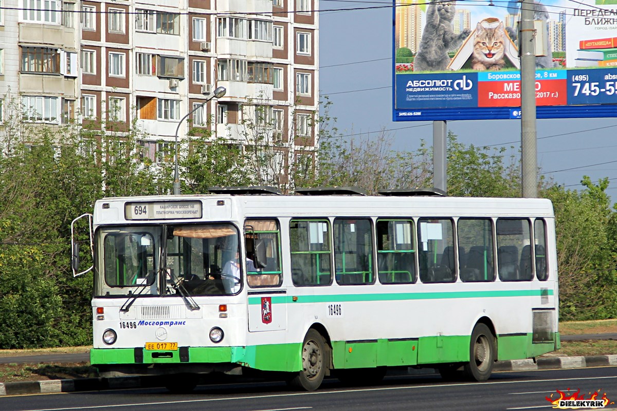 Москва, ЛиАЗ-5256.25 № 16496
