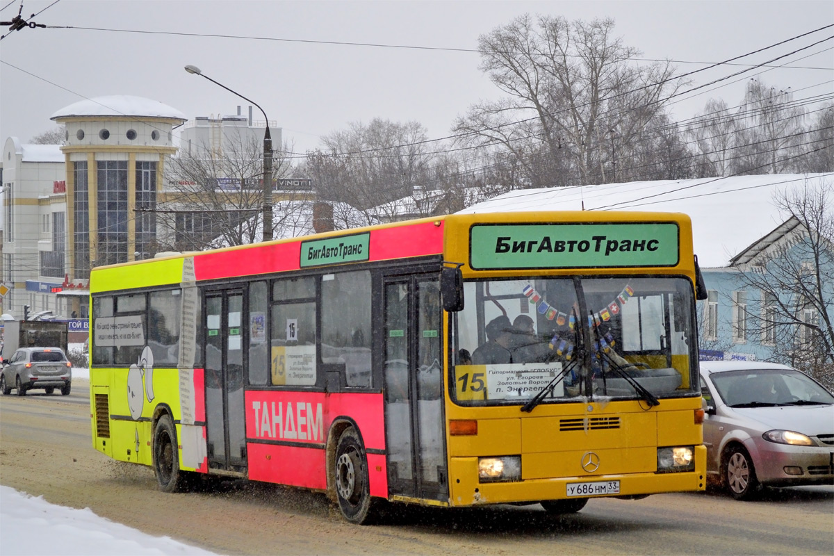 Владимирская область, Mercedes-Benz O405N2 № У 686 НМ 33