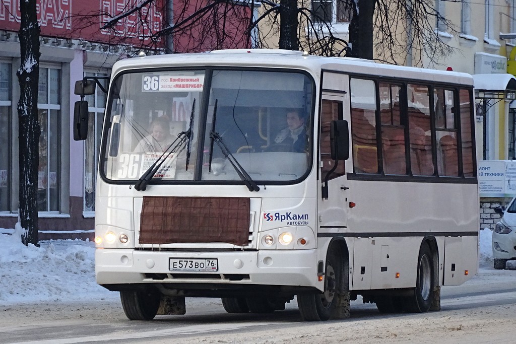 Ярославская область, ПАЗ-320402-05 № Е 573 ВО 76