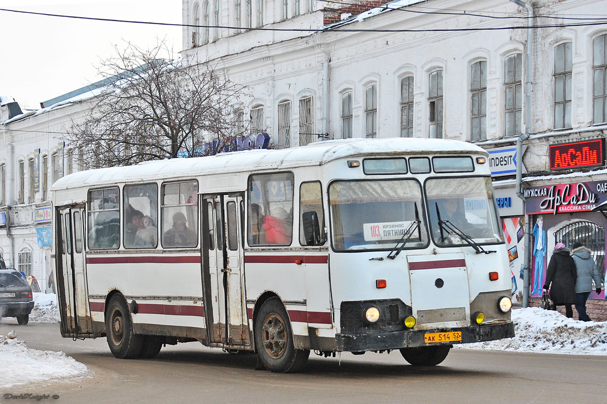 Nizhegorodskaya region, LiAZ-677M (BARZ) č. АК 514 52