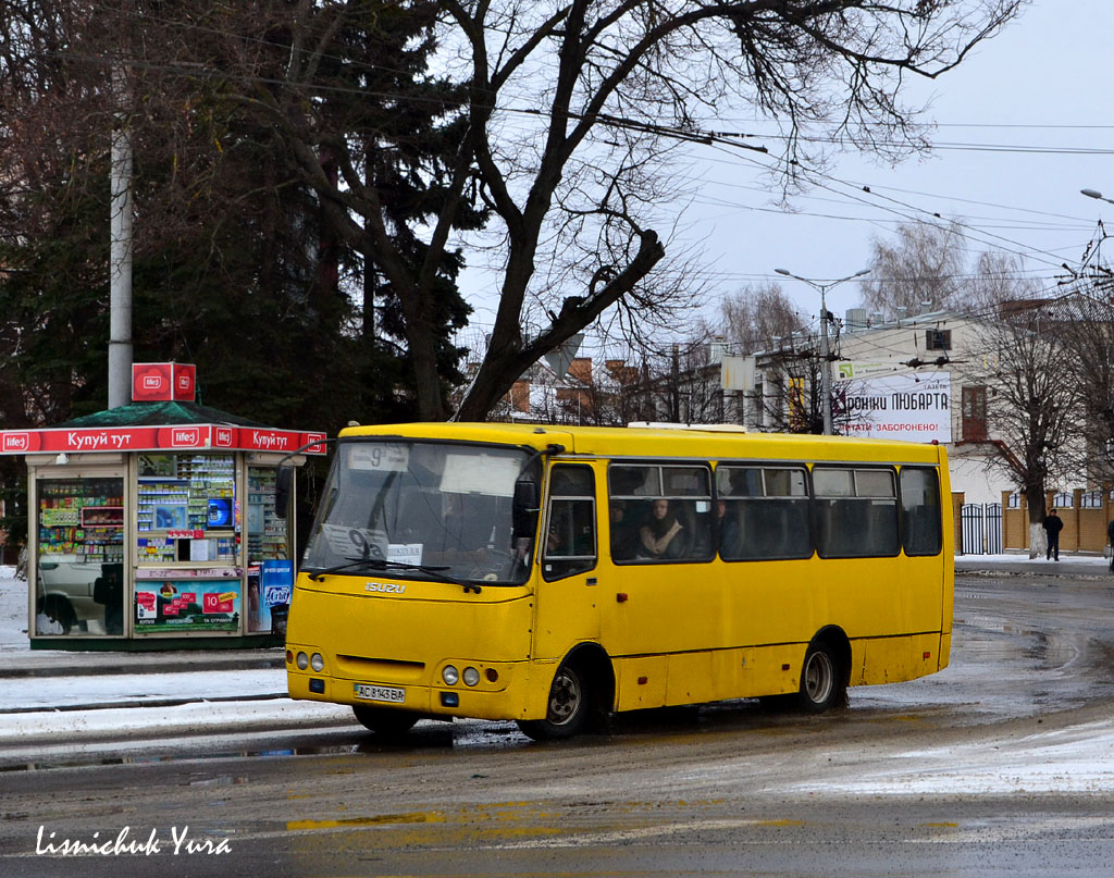 Волынская область, Богдан А09202 № AC 8143 BA