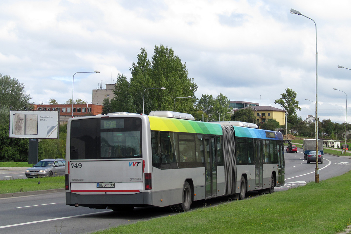 Литва, Volvo 7700A № 749