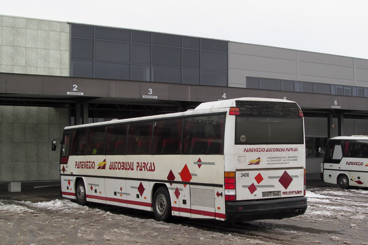 Литва, Neoplan N316K Transliner № 3406