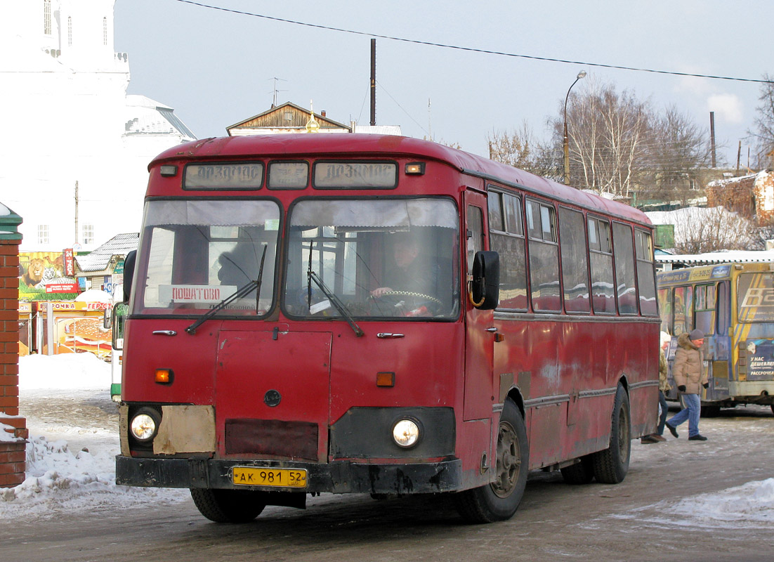 Нижегородская область, ЛиАЗ-677М № АК 981 52