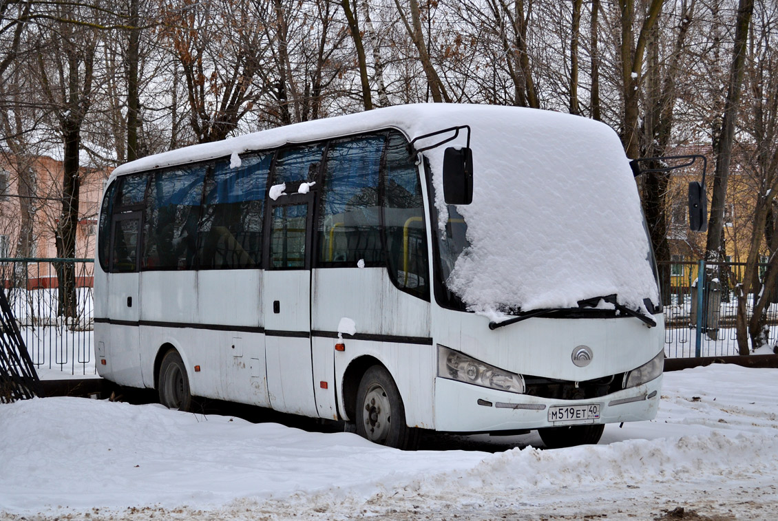 Kaluga region, Yutong ZK6737D č. М 519 ЕТ 40