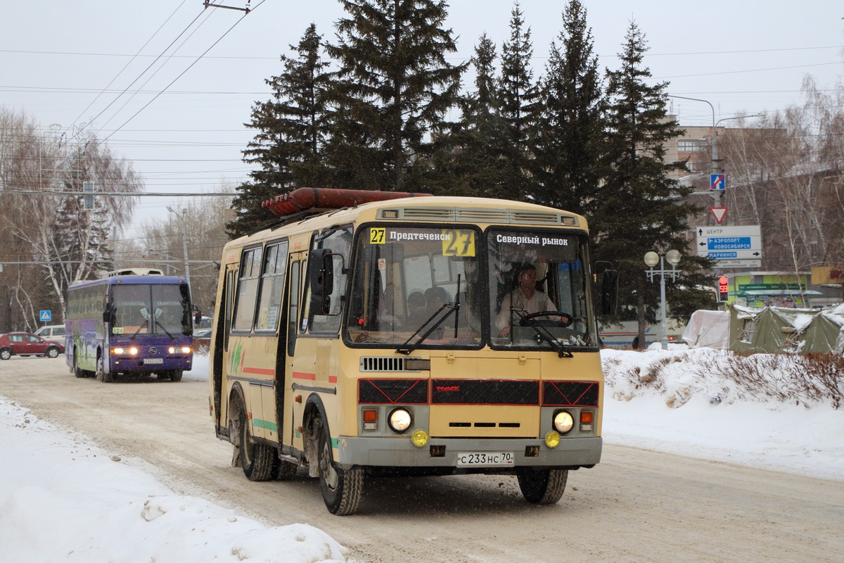 Томская область, ПАЗ-32054 № С 233 НС 70