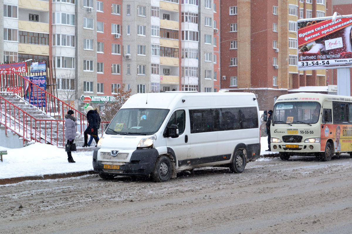 Тюменская область, Нижегородец-2227SK (Peugeot Boxer) № АА 381 72