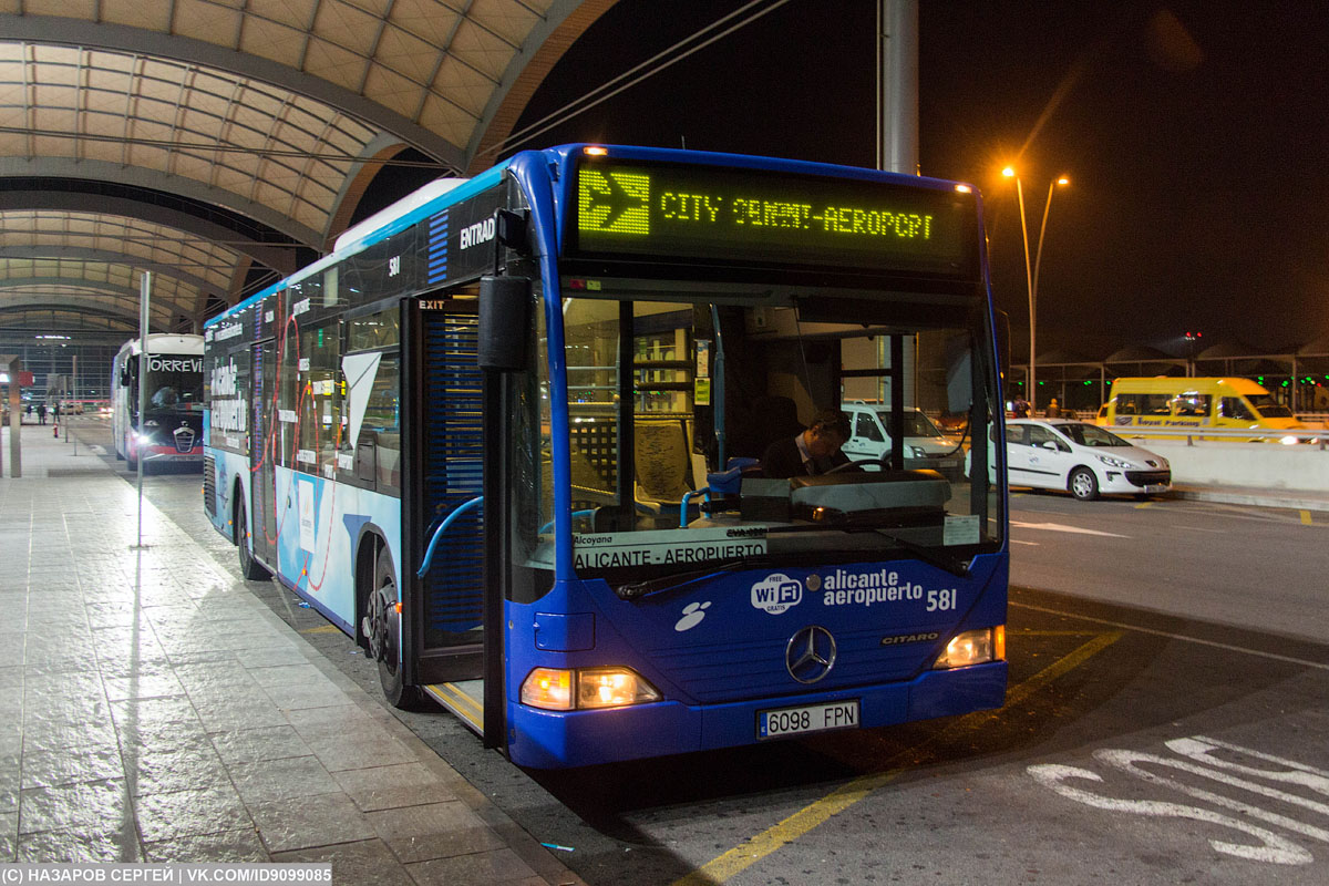 Испания, Mercedes-Benz O530 Citaro № 581