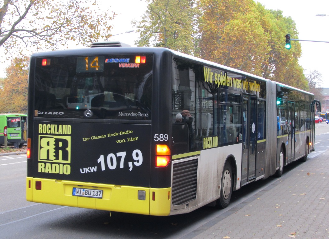 Гессен, Mercedes-Benz O530G Citaro G № 589