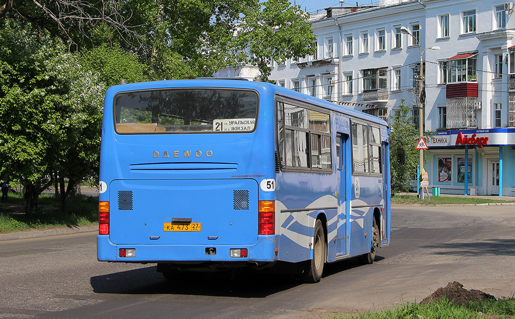 Хабаровский край, Daewoo BS106 Royal City (Ulsan) № 51