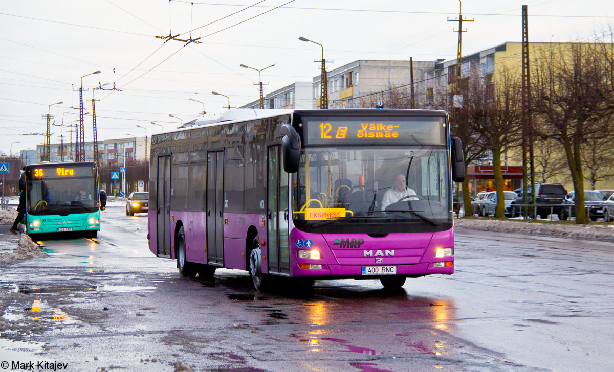 Эстония, MAN A37 Lion's City NL293 № 400