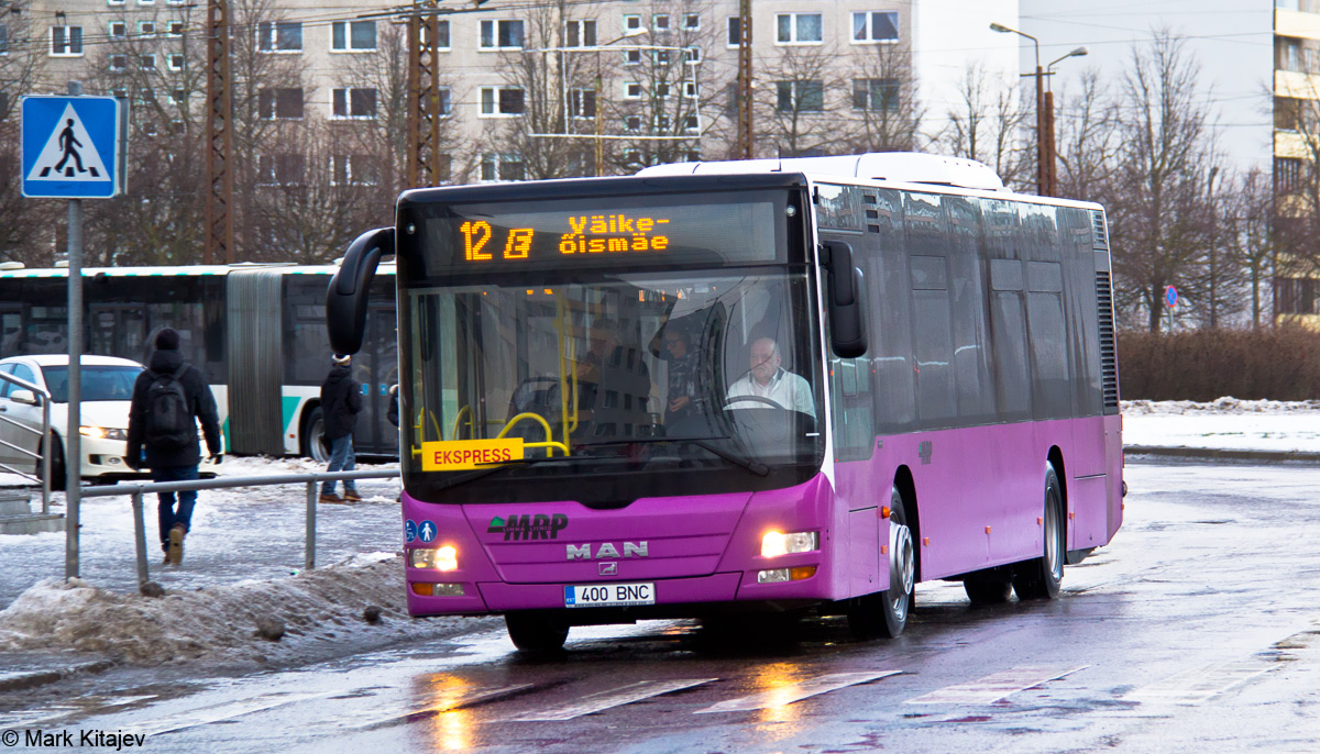 Эстония, MAN A37 Lion's City NL293 № 400