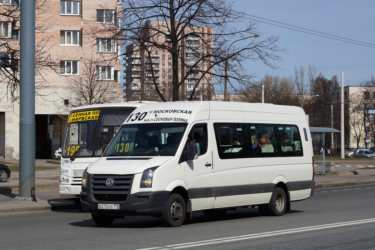 Санкт-Петербург, БТД-2219 (Volkswagen Crafter) № В 212 ВВ 178