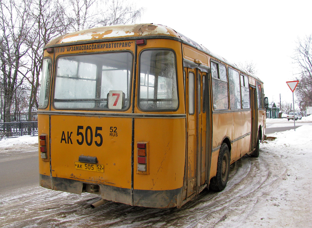 Нижегородская область, ЛиАЗ-677М № АК 505 52