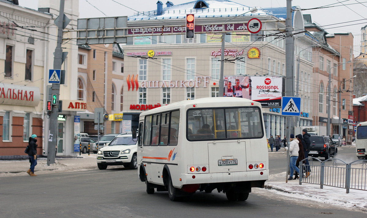 Obwód tomski, PAZ-32054 Nr Е 320 ХТ 70