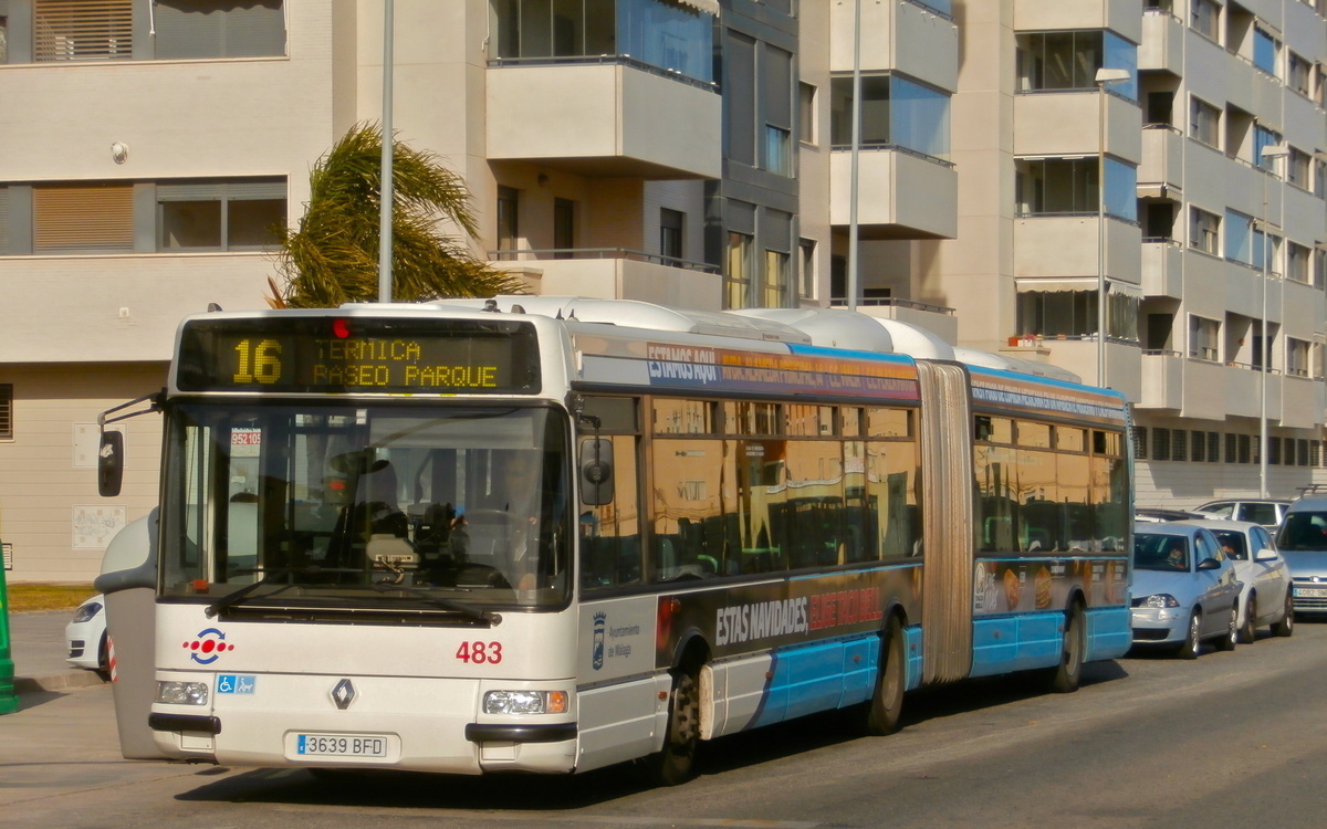 Spain, Hispano Citybus Articulado # 483