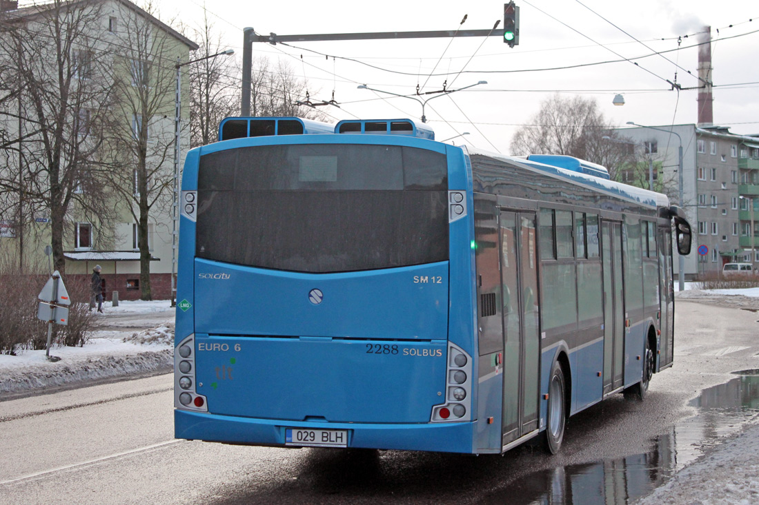 Észtország, Solbus Solcity SM12 LNG sz.: 2288