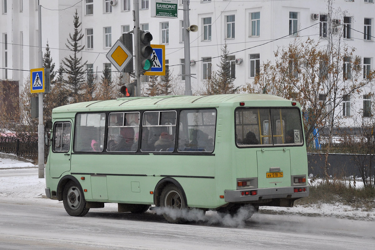 Саха (Якутия), ПАЗ-32054 № КК 518 14