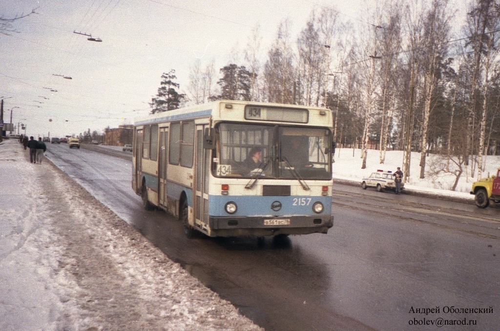 Санкт-Петербург, ЛиАЗ-5256.25 № 2157