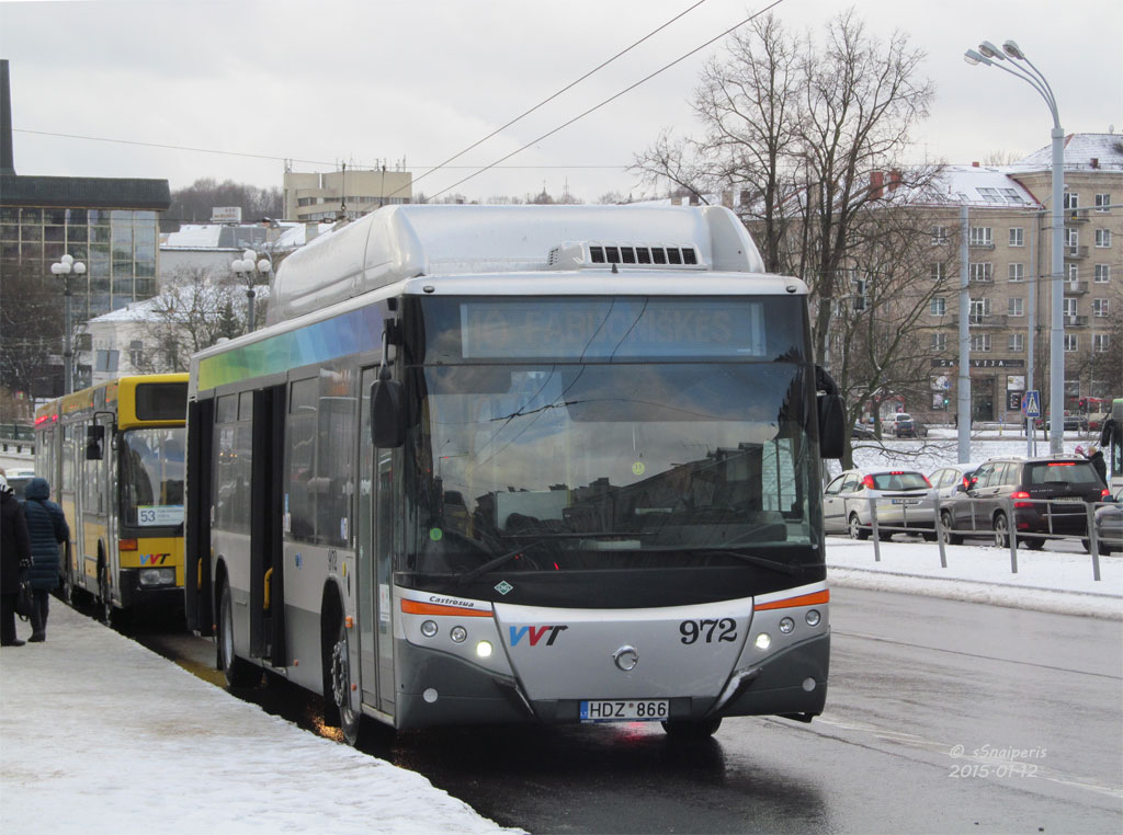 Літва, Castrosua CS.40 City Versus GNC 12 № 972