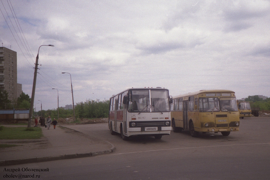 Москва, Ikarus 280.33 № 06292; Москва, ЛиАЗ-677М № 06214