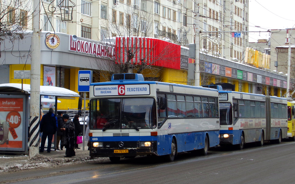 Саратовская область, Mercedes-Benz O405 № АН 757 64