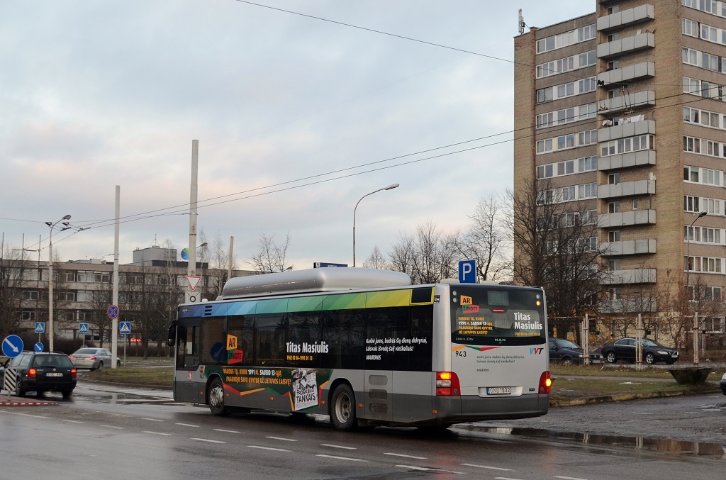 Литва, MAN A21 Lion's City NL273 CNG № 943