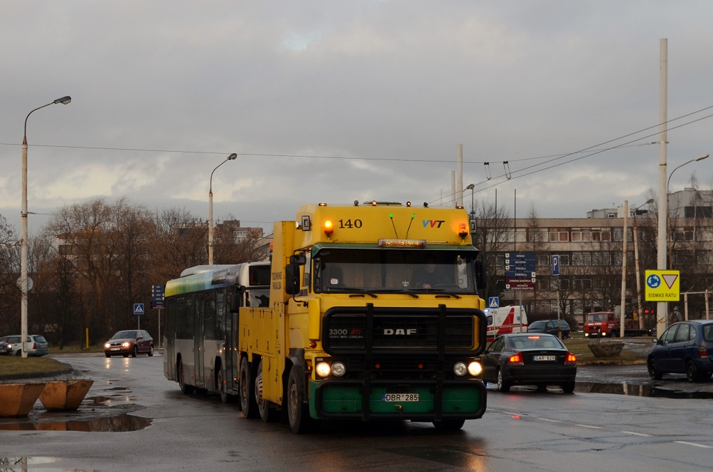 Литва — Поломанные автобусы и техпомощи