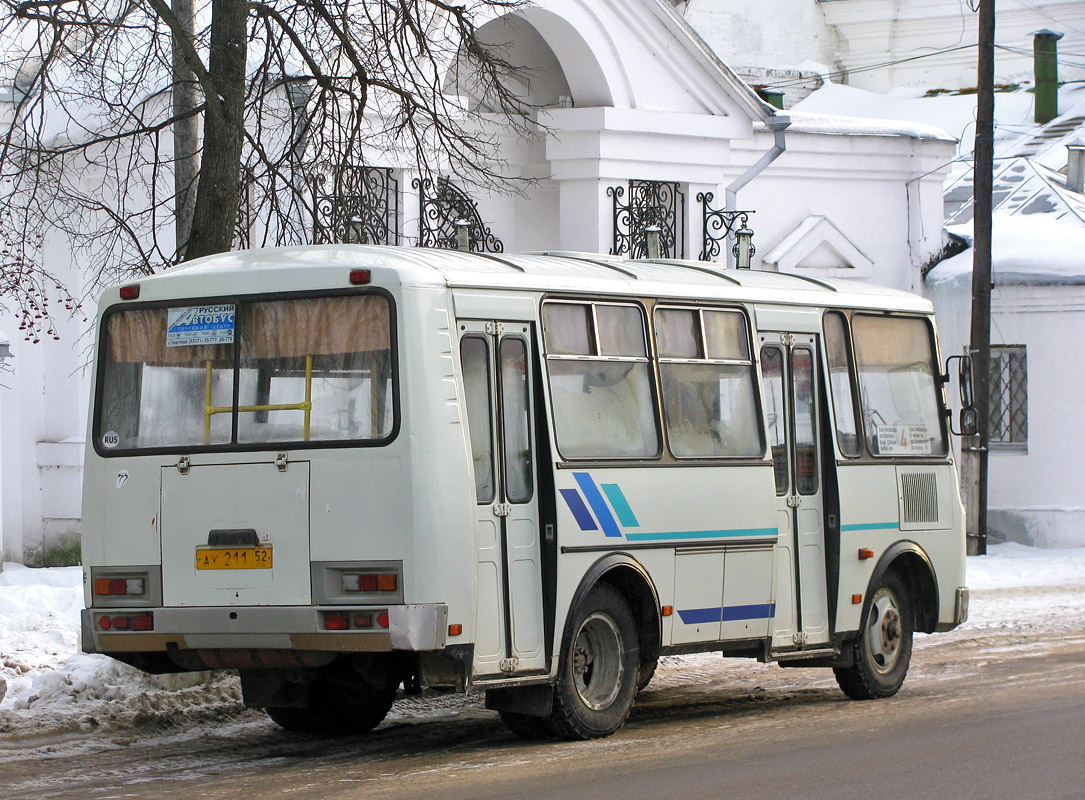 Нижегородская область, ПАЗ-32054 № АУ 211 52