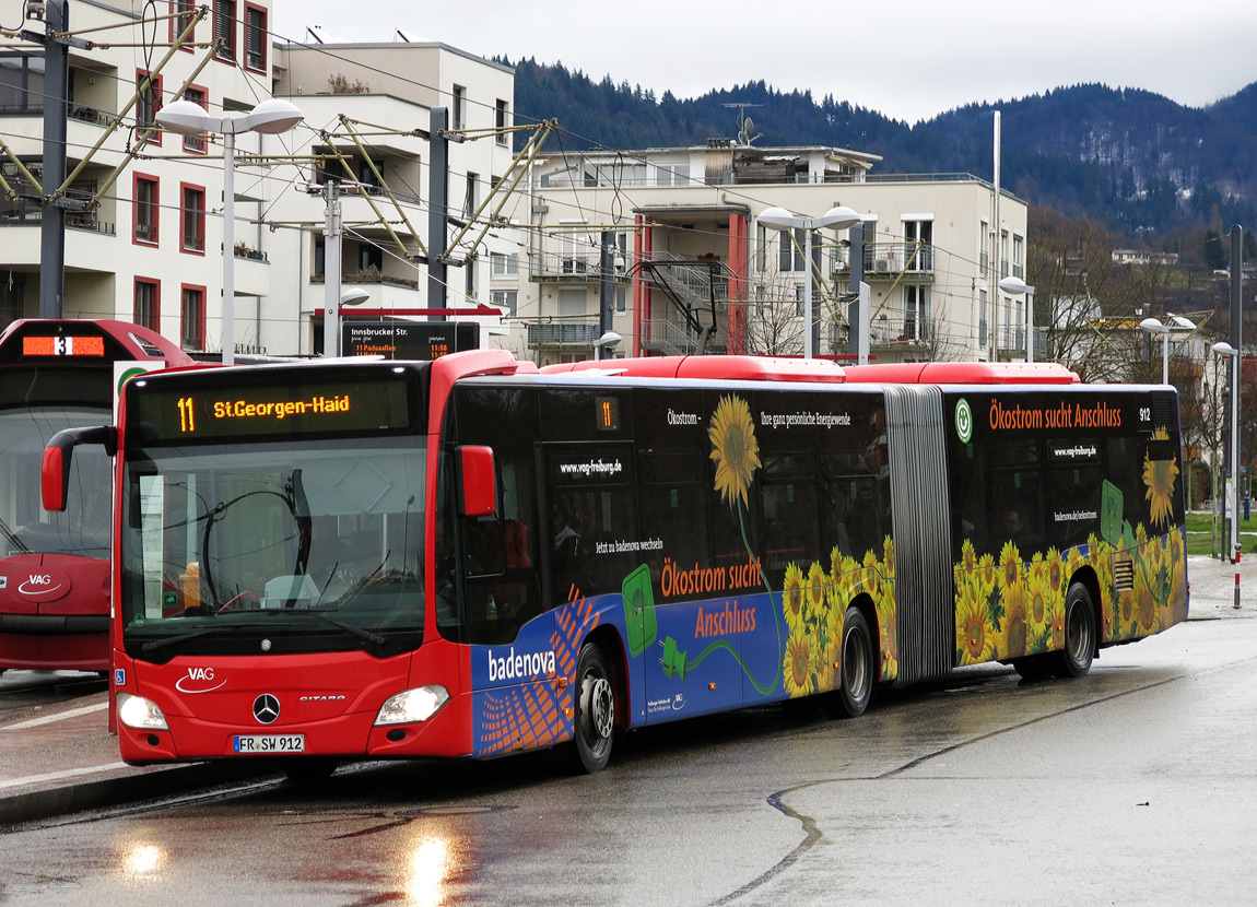 Баден-Вюртемберг, Mercedes-Benz Citaro C2 G № 912