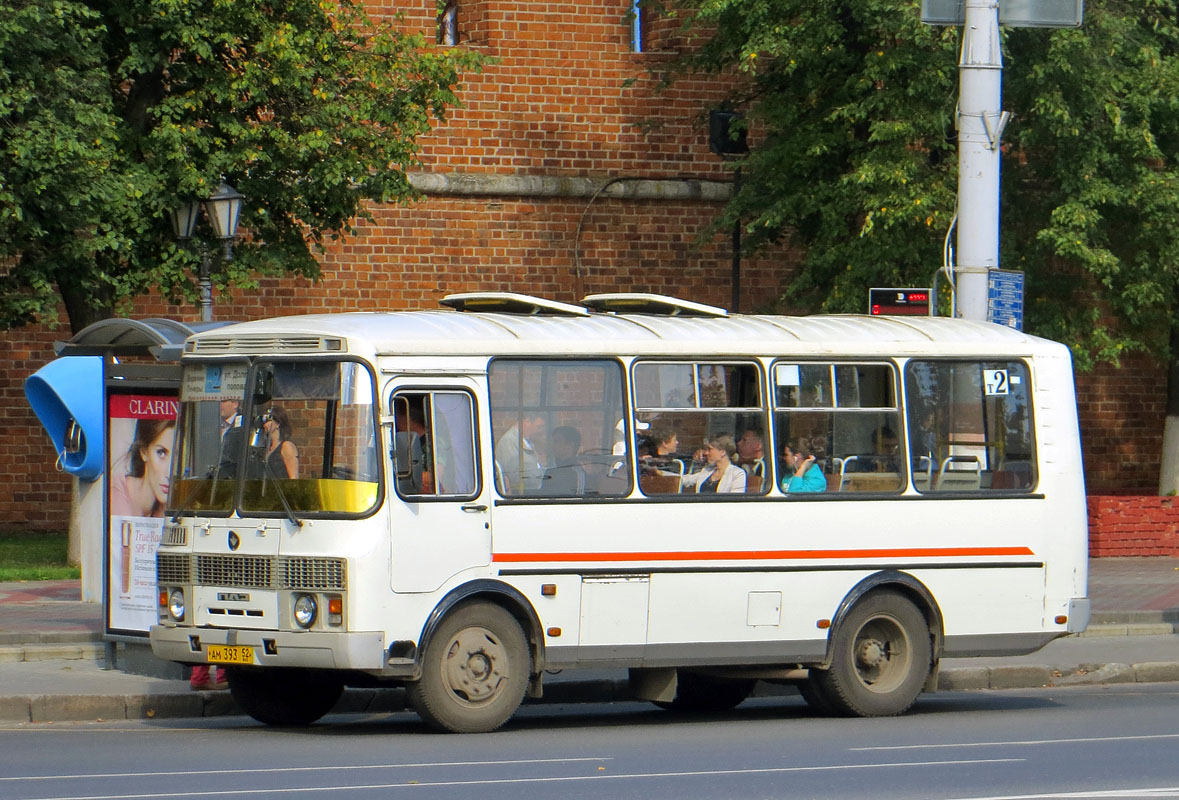 Нижегородская область, ПАЗ-32054 № АМ 393 52