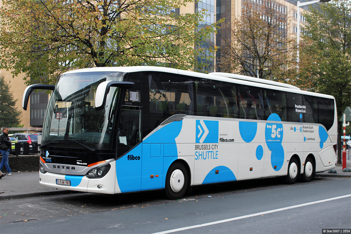 Бельгия, Setra S517HD № 17