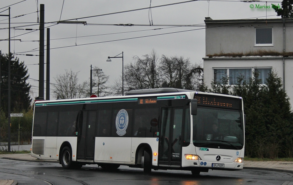 Гессен, Mercedes-Benz O530 Citaro facelift № OF-P 839