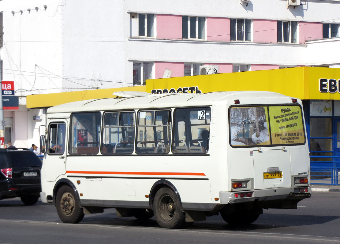 Нижегородская область, ПАЗ-32054 № АМ 393 52