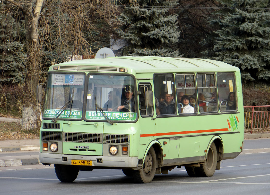 Нижегородская область, ПАЗ-32054 № АС 898 52