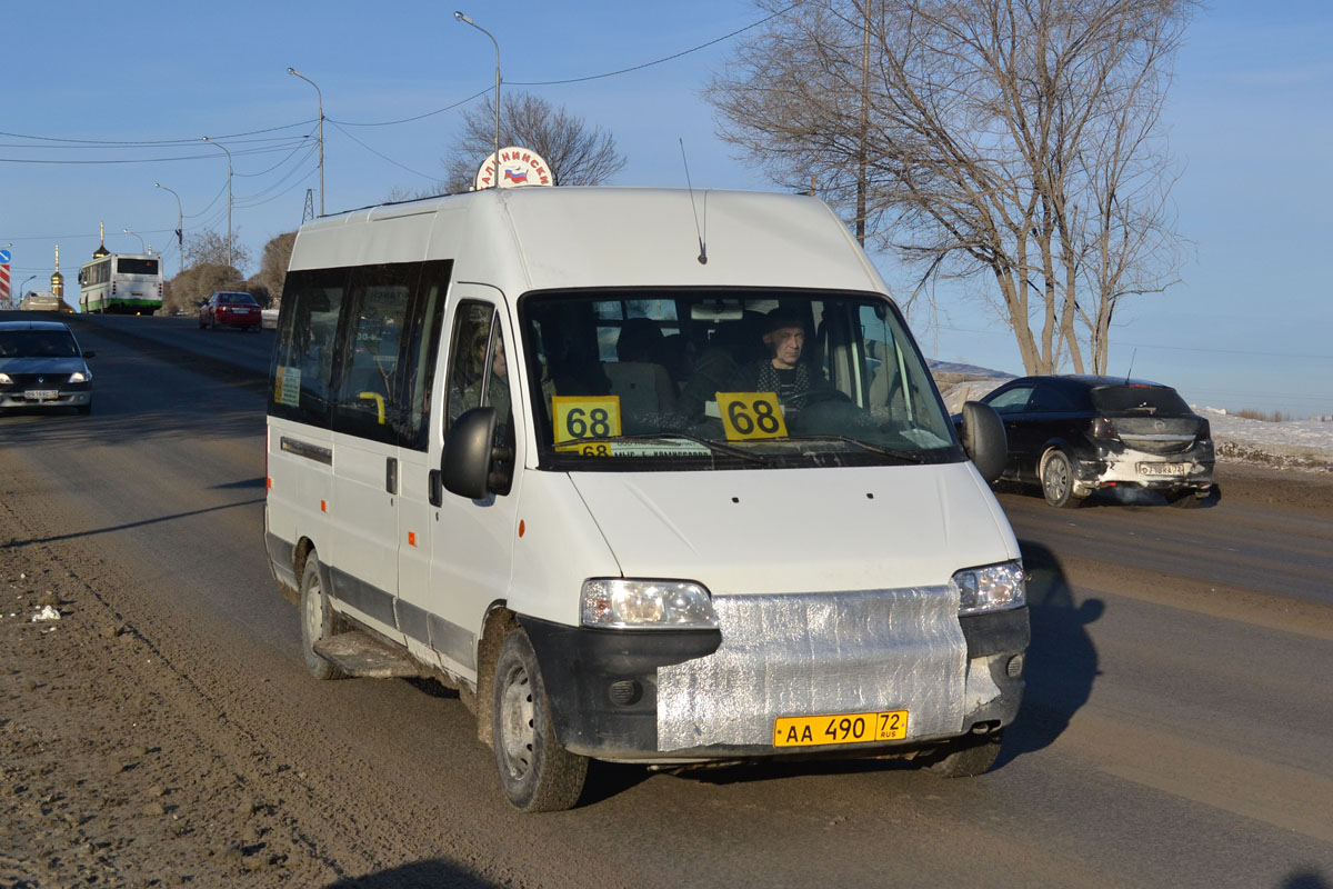 Тюменская область, FIAT Ducato 244 CSMMC-RLL, -RTL № АА 490 72