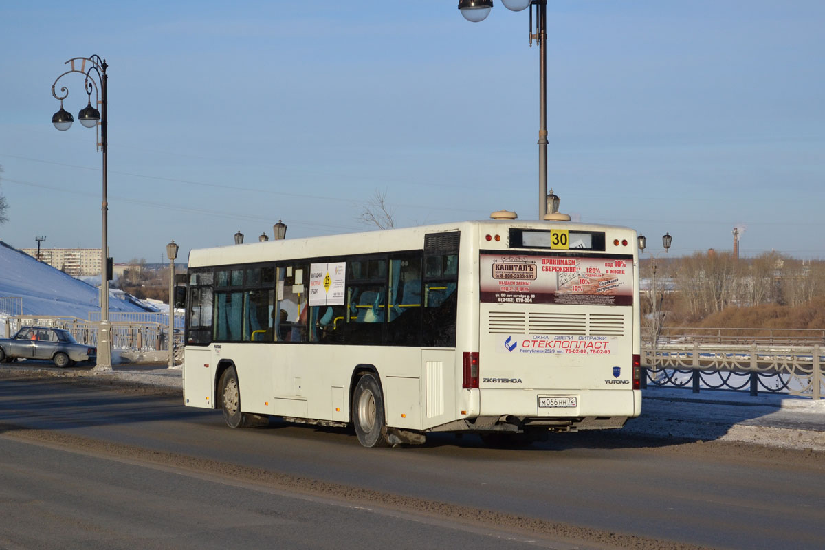 Тюменская область, Yutong ZK6118HGA № М 066 НН 72