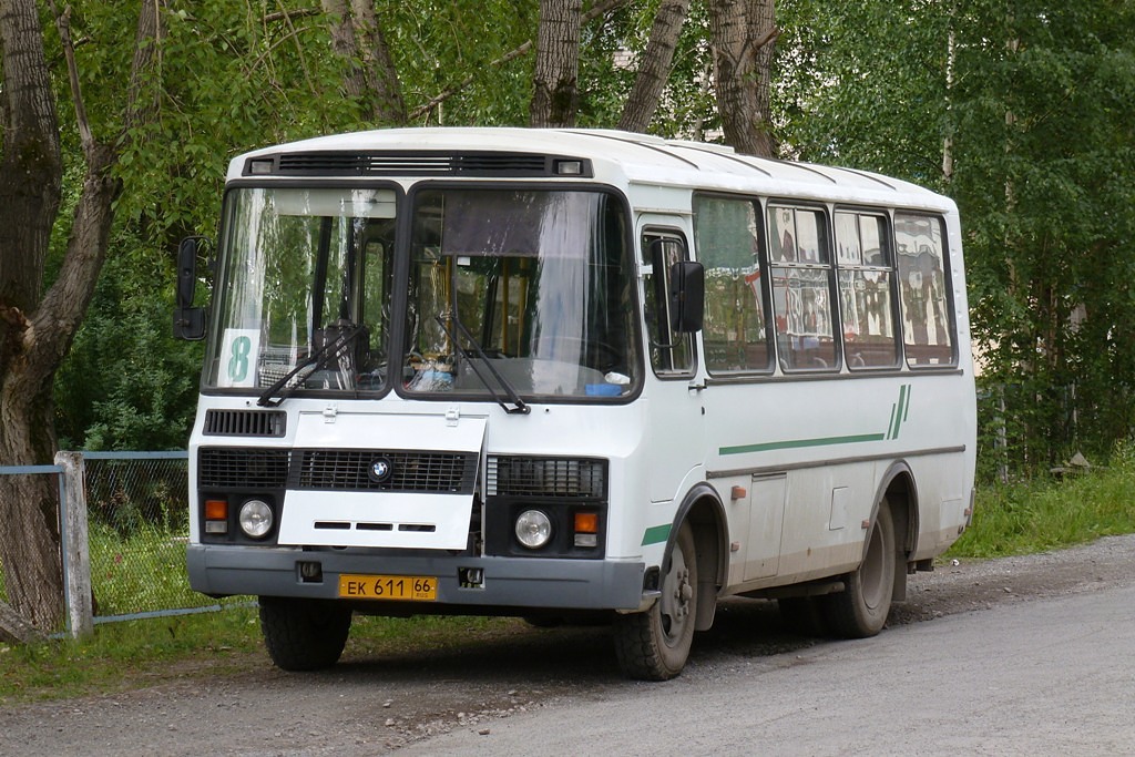 Свердловская область, ПАЗ-32054 № ЕК 611 66