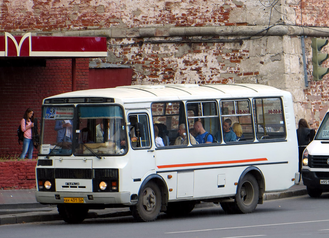 Нижегородская область, ПАЗ-32054 № АН 431 52