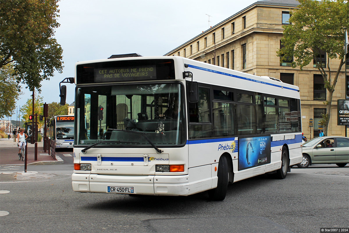 Frankreich, Heuliez GX117L Nr. 268